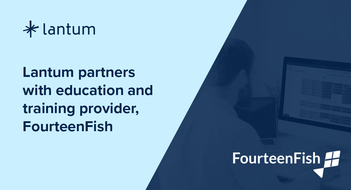 Lantum partners with education and training provider, FourteenFish