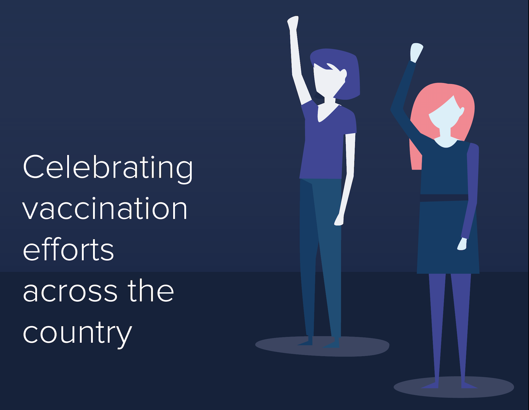 Celebrating vaccination efforts across the country  