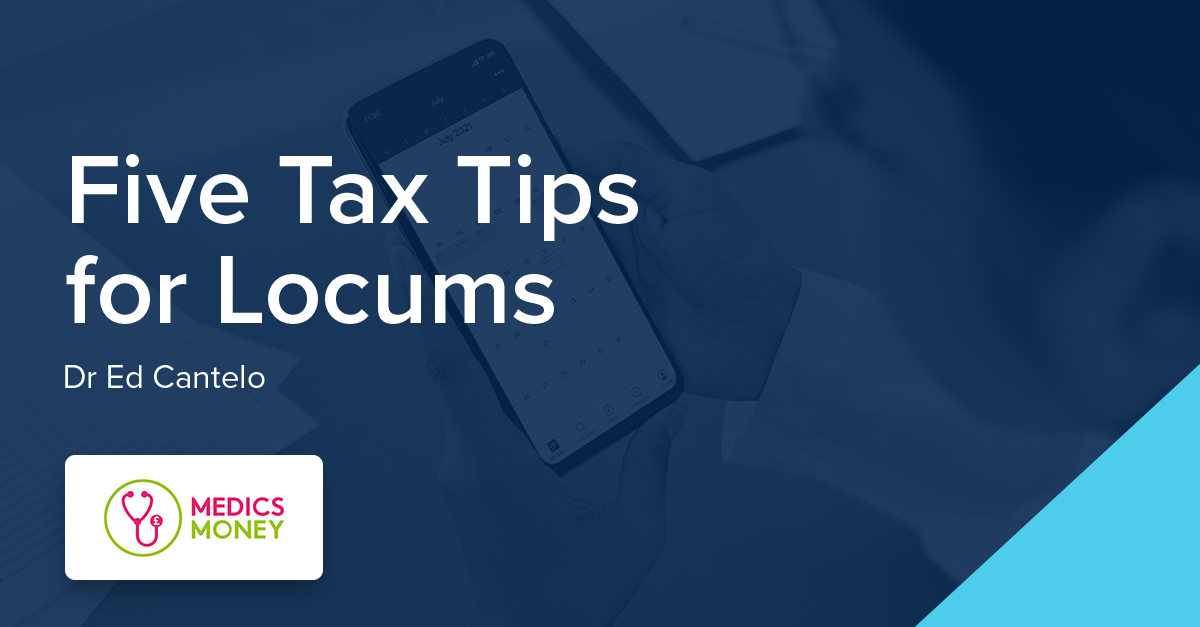 Five Tax Tips for Locums